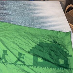 Green Decorative Pillow Cover